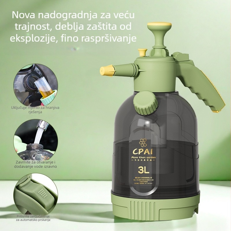Kyushu Garden plastična kanta za zalijevanje s raspršivačem za vrt – zalijevanje cvijeća; Materijal: plastika; Tip: kanta za vodu / raspršivač; Marka: Kyushu Garden; Primjena: vrtlarstvo, zalijevanje cvijeća