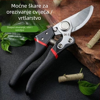 Višenamjenske škare za podrezivanje debelih grana – vrtne škare za voćke, rasadnike i cvijeće, ergonomski dizajn štedi napor