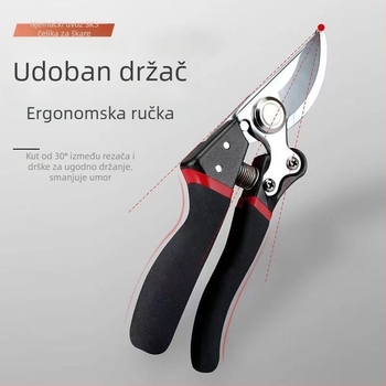 Višenamjenske škare za podrezivanje debelih grana – vrtne škare za voćke, rasadnike i cvijeće, ergonomski dizajn štedi napor