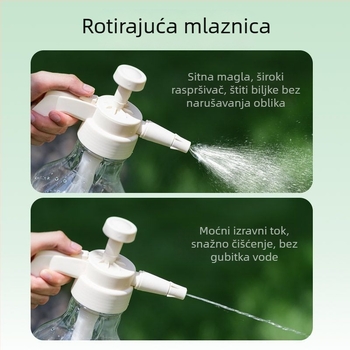 Vrtna prskalice s prozračnim plastičnim tijelom; pogodno za kućno vrtlarenje; materijal: plastika; tip: okvir za potporu stabla