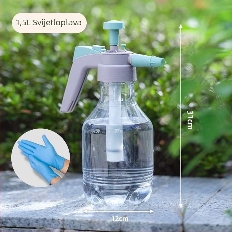 Vrtna prskalice s prozračnim plastičnim tijelom; pogodno za kućno vrtlarenje; materijal: plastika; tip: okvir za potporu stabla