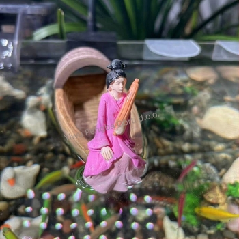 Miniaturna figura od smole u staro-kineskom pastoralnom stilu za mikro pejzažnu dekoraciju