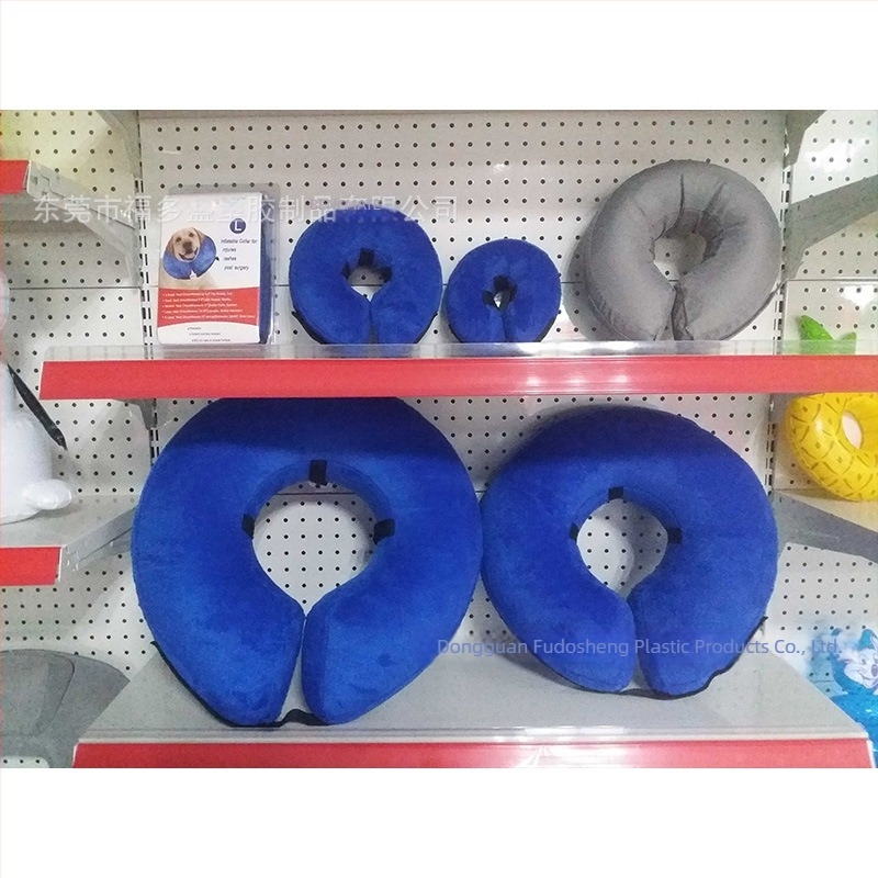 Nafukljivi psi ovratnik za postoperativnu upotrebu, protiv lizanja, ekološki PVC, šifra Dbb 000013