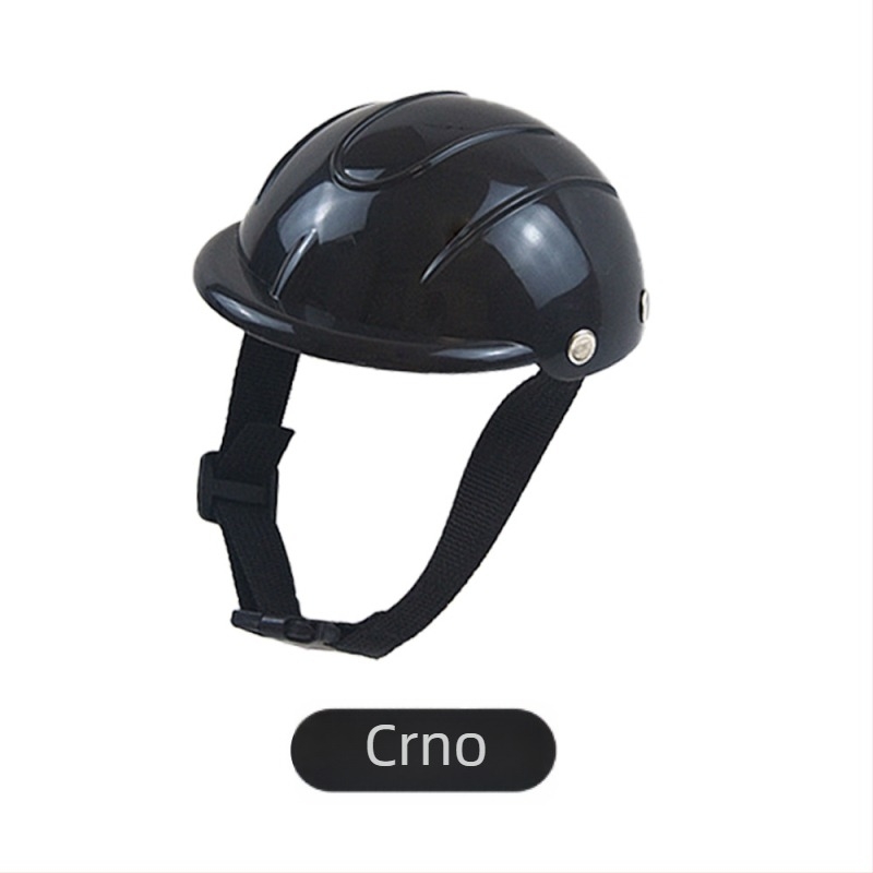 Plastični zaštitni šlem za kućne ljubimce (mačke i psi) – monokromatski uzorak, twill tkanina, bojena površina, ležerni stil, pogodan za sve sezone