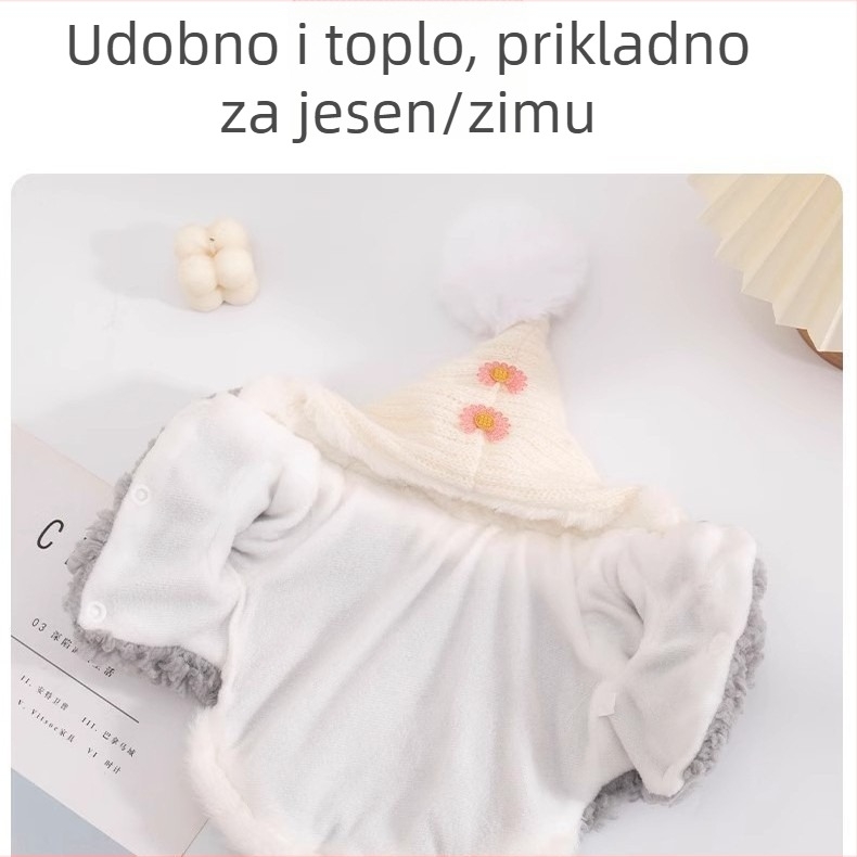 Odjeća za kućne ljubimce: vunena kapa s zvonom, ležerni stil, marke Amoor