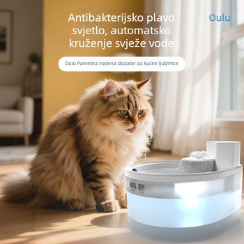 Inteligentna fontana za vodu za kućne ljubimce, velik kapacitet, filtracija, pročišćavanje i sterilizacija