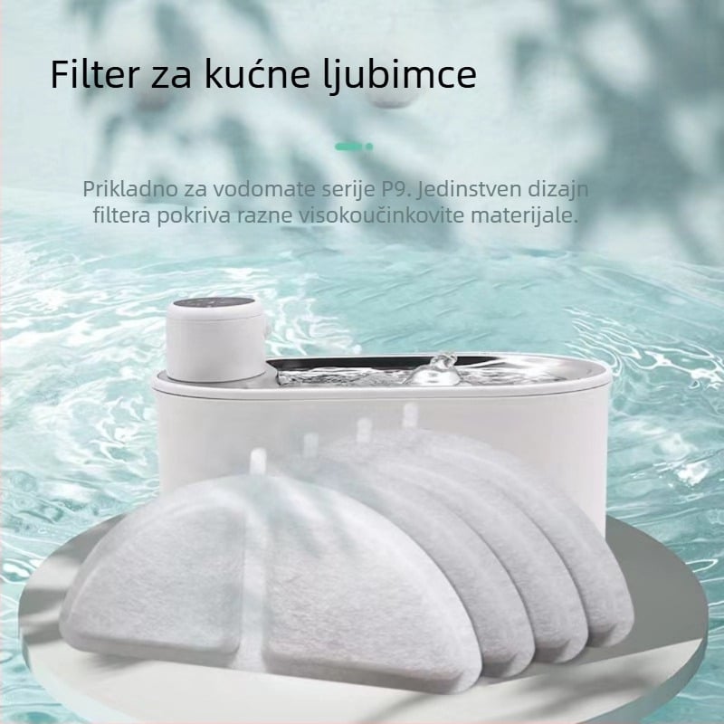 Filter element za vodeni dispenser za kućne ljubimce P9 – Aktivni ugljen, za pse i mačke, neodvojiv, 0,3 kg