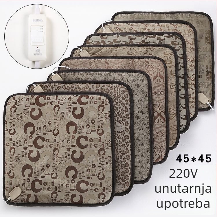 Električna grijna podloga za pse, pliš materijal, nije periva