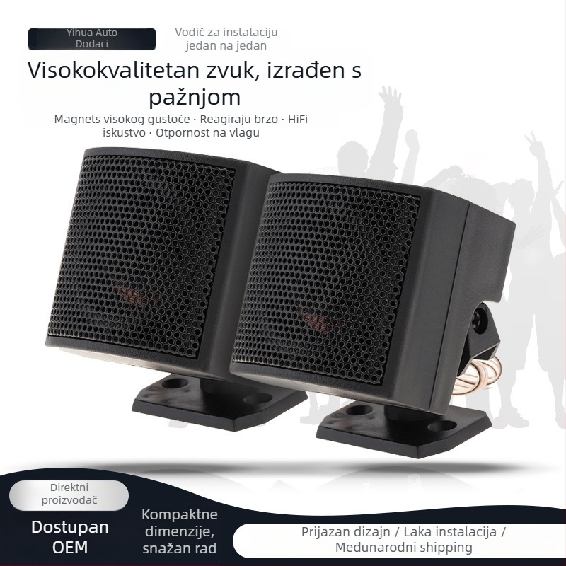 Autotweeter 008, 150W, 12V, 4Ω, 25-65 kHz