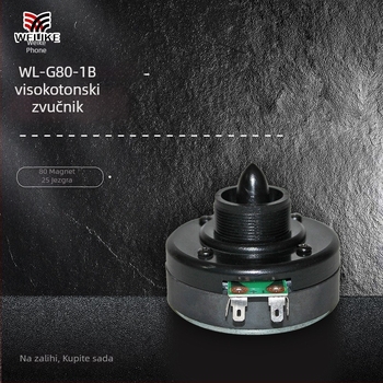Kuglični visokotonac – zvučni modul s 80 magnetom