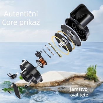 Automobilski klaxon, model K8001 univerzalni, 12V/24V, impedancija 12 Ω, glasnoća 105–118 dB