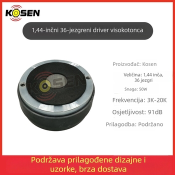 1,44-inčni tweeter pogon za HiFi zvučnik, 4/6/8 Ω, visokoučinkoviti zvučnik