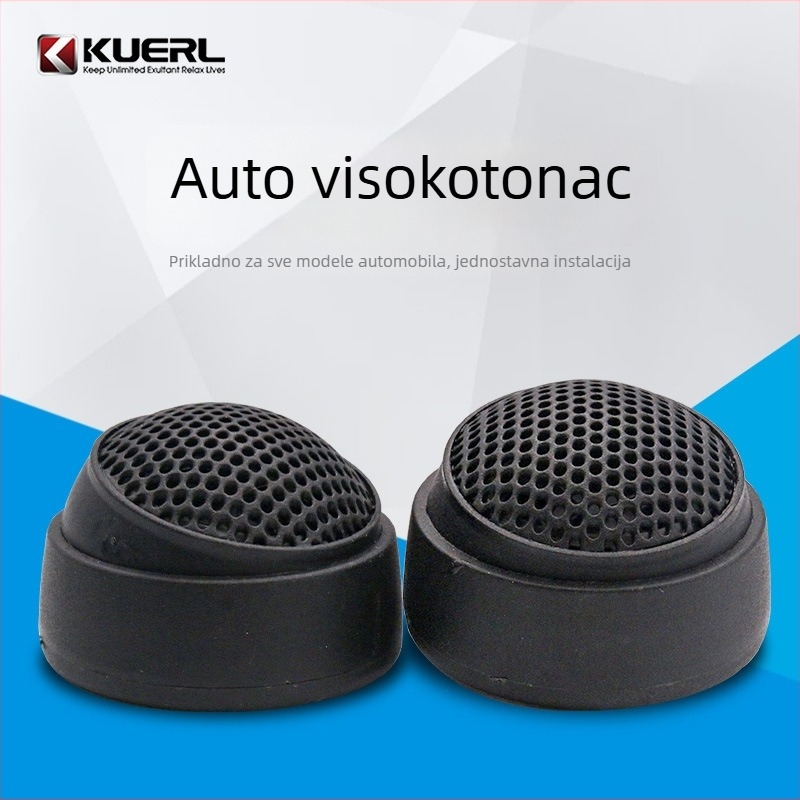 Automobilski piezoelektrični visokotonac, model F920007, 4 Ω impedancija, 20 W, napajanje 12 V, 5 kHz–20 kHz