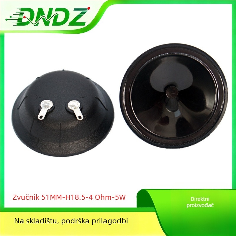 DN Ultrazvučni tweeter zvučnik | Membrana: non-paper; Magnetski krug: coil tweeter; Usmjerenje: jednostrano; Primjene: Alarm