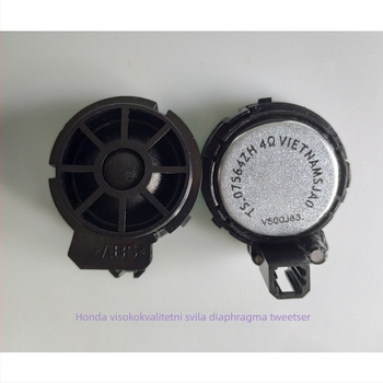 Automobilski visokotonac s svilenom dijafragmom, 1,5 inča, 40W, 4Ω, 10K-20KHz, za Fengfan