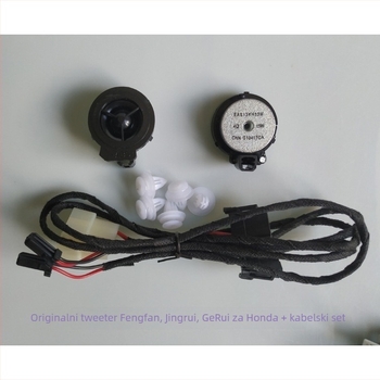 Automobilski visokotonac s svilenom dijafragmom, 1,5 inča, 40W, 4Ω, 10K-20KHz, za Fengfan