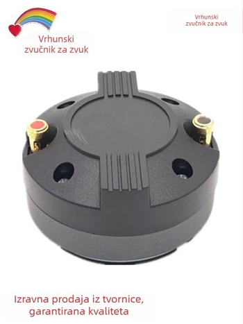 Koaksijalni visokotonac upravljač 34-1, kupolastog oblika, raspon frekvencija 1100–18000 Hz, snaga 100 W, impedancija 8 Ω