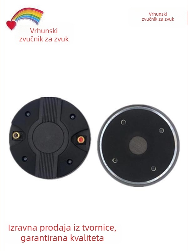 Koaksijalni visokotonac upravljač 34-1, kupolastog oblika, raspon frekvencija 1100–18000 Hz, snaga 100 W, impedancija 8 Ω