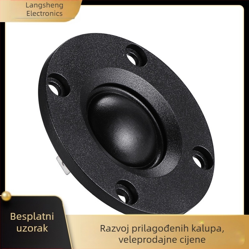 52 mm tweeter s membranom od svilenog filma i neodim magnetom, unutarnji magnetski krug, 2 inča, sveobuhvatna usmjerenost za sigurnosni nadzor