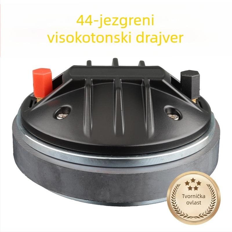 Magnetski tweeter s rog dizajnom, 44 jezgri, 120 magneta, 44,4 mm glasovna zavojnica za visoku kvalitetu zvuka