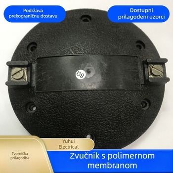 Titanijev visokotonac s membranom, promjer 76,2 mm, rogasti pogonski okvir