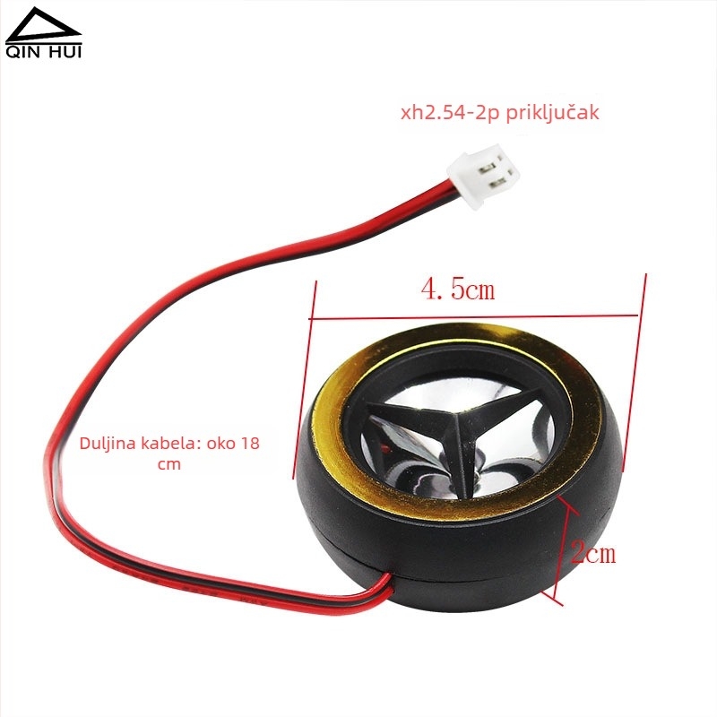 Auto tweeter 2868, 40 W, 4 Ω, 18 kHz, 92 dB