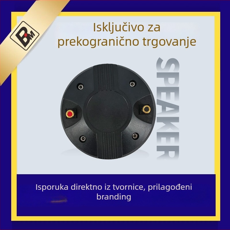 Visokotonični upravljač roga glave, 44-jezgreni model, pomični zavojni tip, 1200–20000 Hz, 40 W, 8 Ω