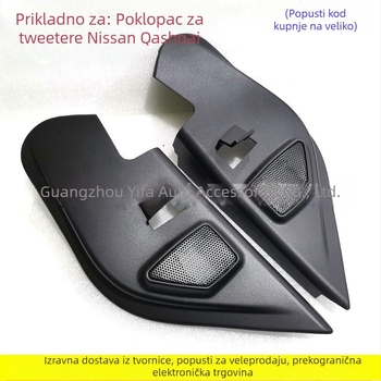 Poklopac tweetera za Qashqai s mrežicom, kompatibilan s A-pilarem, 4 Ω impedancija, 88 dB osjetljivost