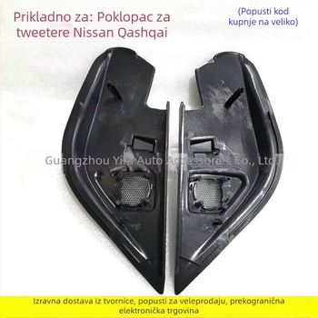 Poklopac tweetera za Qashqai s mrežicom, kompatibilan s A-pilarem, 4 Ω impedancija, 88 dB osjetljivost