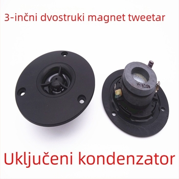 Sustav tweeter zvučnika s pojačalom i subwooferom