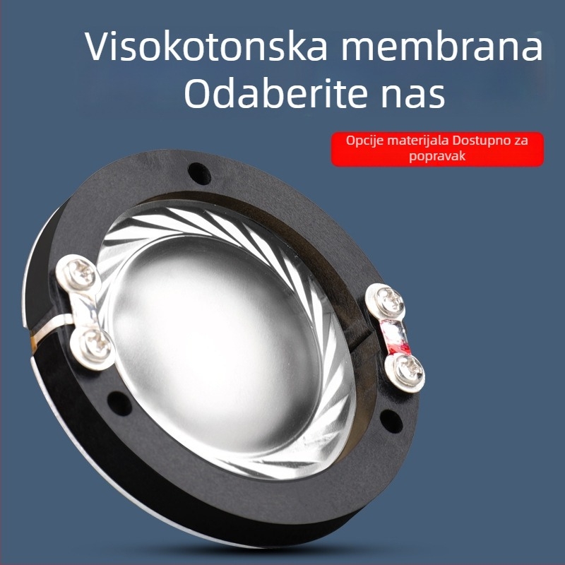 34-jezgreni kružni okvir dinamički visokotonac s polimernom membranom i glasovnom zavojnicom