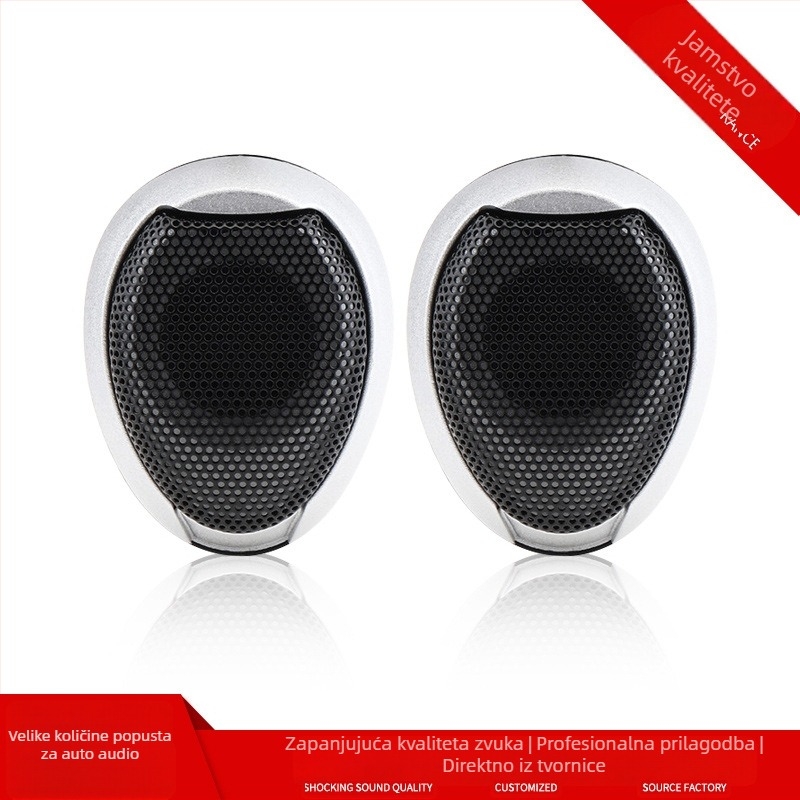 Auto tweeter 106 – impedancija 4 Ω, zvučnost 98 dB, frekvencijski raspon 1–2000 Hz