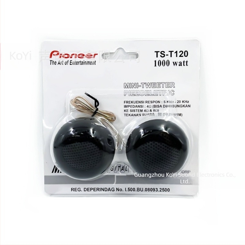 TS-T120 Auto tweeter – Audiophile visokotonac za A-pilar, 4 Ω, osjetljivost 90 dB