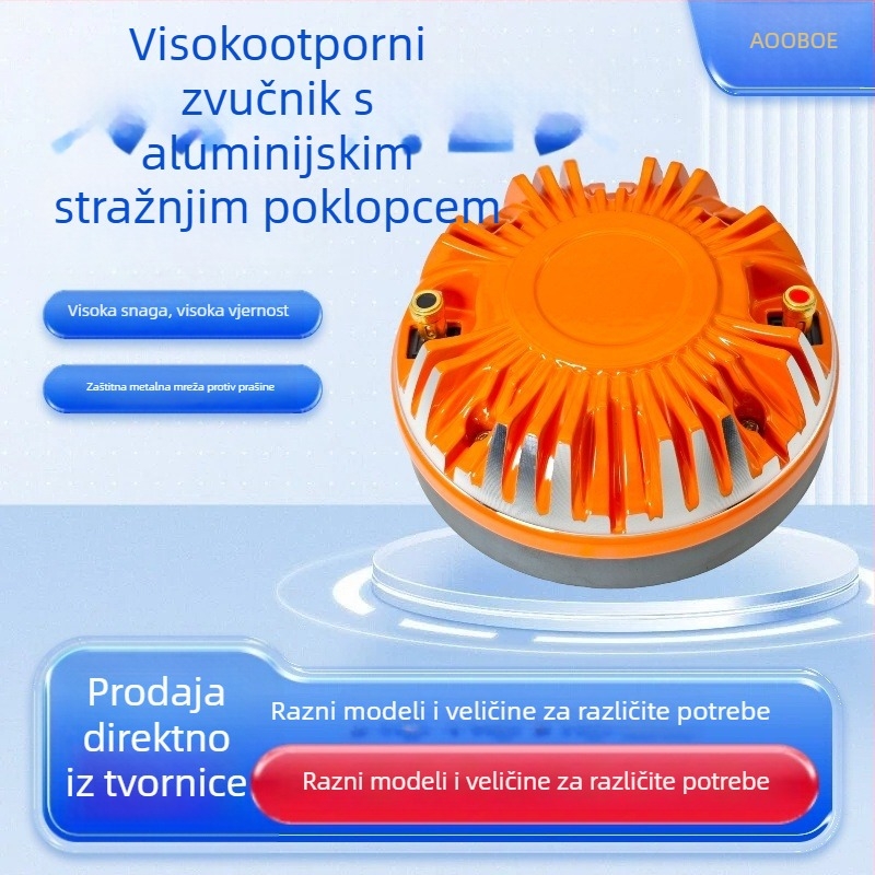 Aooboe visokotonac - čista titanijska membrana, vanjski magnetski pogon, 8 Ω, profesionalni audio