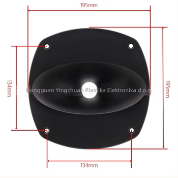 Songact SH49-1 ABS plošni rog za audio Dodatke, grlo 26, jezgro 34, tweeter 44