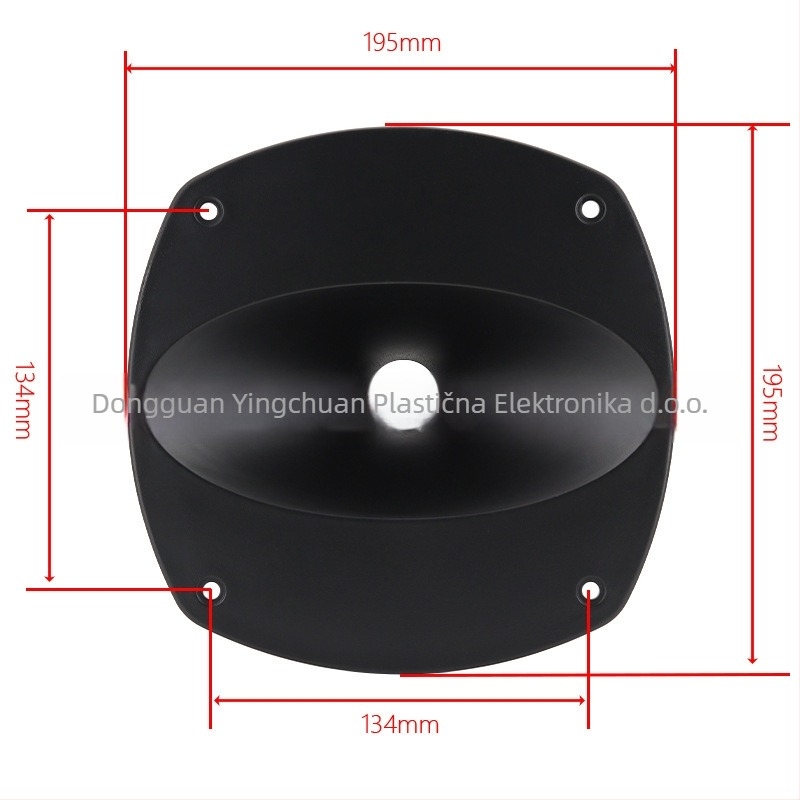 Songact SH49-2 vijčani ABS plastični rog za audio opremu