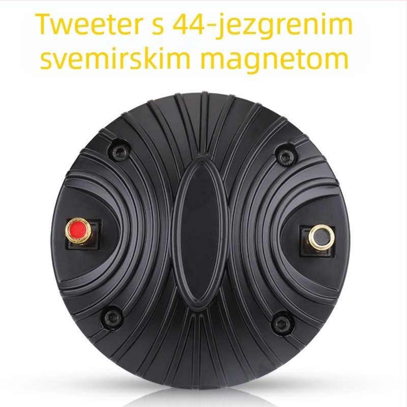 T34-D tweeter, 8 Ω, 40 W, aluminijska membrana, unutarnji magnet