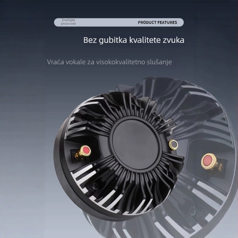 Kocin 3855ca Audio dodatak — visokotonski drajver za kazališne zvučnike, aluminijsko kućište