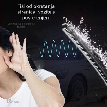 Baojun 360 bezokvirni brisači — prednji i stražnji, HD nadogradnja za vozila s 6 sjedišta