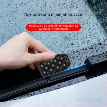 Alat za popravak brisača automobila s dvostrukim scraperom, 180° kut skrbjenja, za sve brisače, ABS materijal