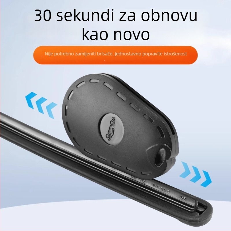 Alat za popravak brisača automobila – Fleksibilni brisač, univerzalni, s ABS + aluminiziranim silikonskim papirom, Model 25110101001