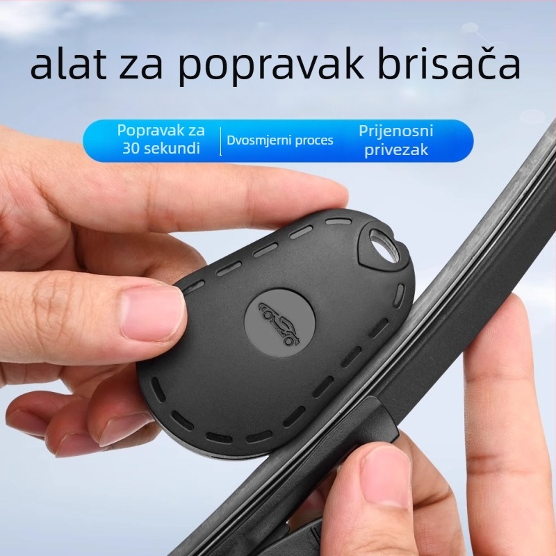 Alat za popravak brisača automobila – Fleksibilni brisač, univerzalni, s ABS + aluminiziranim silikonskim papirom, Model 25110101001
