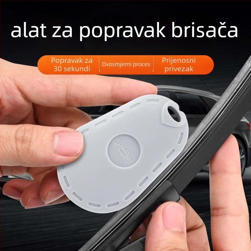Alat za popravak brisača automobila – Fleksibilni brisač, univerzalni, s ABS + aluminiziranim silikonskim papirom, Model 25110101001