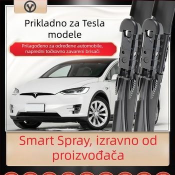 Brisači bez okvira za Tesla Model X, Model 3 s mlaznicom za pranje i Model Y