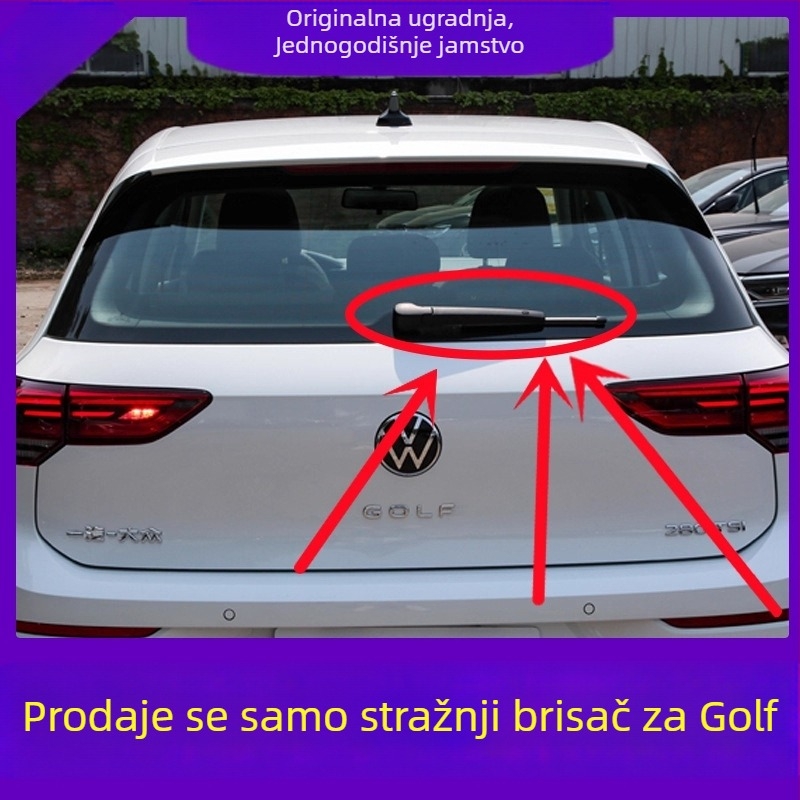 Brisači za VW Golf 7/6 – prednji i stražnji, 7.5 mm original gumene trake