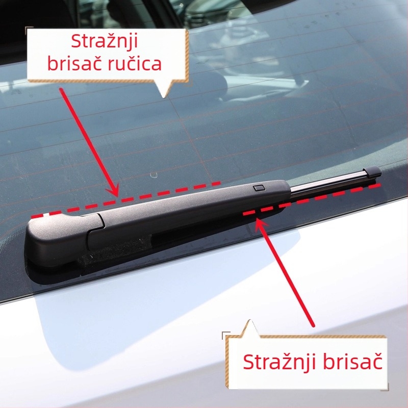Brisači za VW Golf 7/6 – prednji i stražnji, 7.5 mm original gumene trake