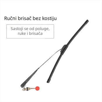 Ručni brisač za električni tricikl i skuter za mobilnost, kut brisanja 90°, lokalni domet, broj dodatka 6008