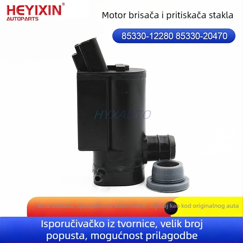 Motor brisača s raspršivanjem vode, modeli 85330-12280, 85330-10290, 85330-20470, 12V, plastični
