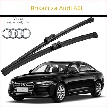 OEM bezokvirni brisači za Audi A6L – prednji i stražnji, izvorni, tiši