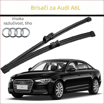 OEM bezokvirni brisači za Audi A6L – prednji i stražnji, izvorni, tiši